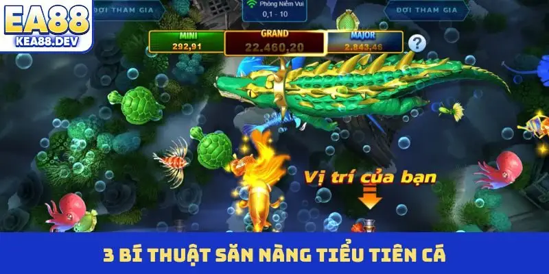 3 bí thuật săn nàng Tiểu Tiên Cá