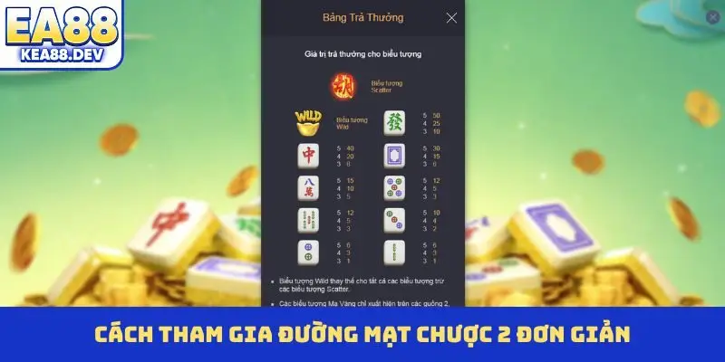 Cách tham gia Đường Mạt Chược 2 đơn giản